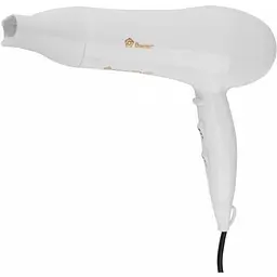 Фен для сушіння та укладання волосся Domotec MS-0808 3000 Вт Білий
