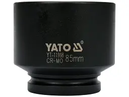 Головка торцева ударна 12-гранна Yato квадрат 1" М= 85 мм L= 102 мм (YT-11998) - мініатюра 2
