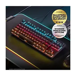 Клавіатура SteelSeries Apex 9 TKL USB Black (64847) - мініатюра 3