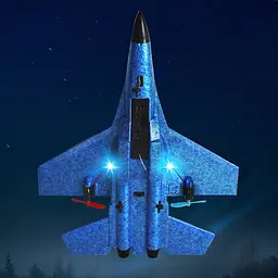 Літак на радіокеруванні SCHE HW33 New Foam Blue - мініатюра 2