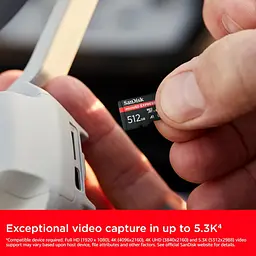 Карта пам'яті SanDisk 512GB microSDXC class 10 UHS-I U3 A1 Express (SDSQXFN-512G-GN4NN) - мініатюра 6