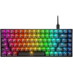 Клавіатура Lenovo Legion K510 Mini Pro, Black, USB, механічна, 84 кнопки, RGB підсвічування, 1.8 м (GY41P80864)