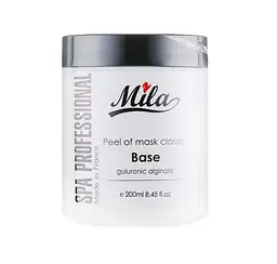 Альгінатна маска Базова для підвищення пружності шкіри Peel Off Mask Base Mila Perfect 200 г