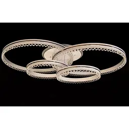 LED люстра світильник з пультом і підсвічуванням Linisoln 55062/2+2 WH,CF