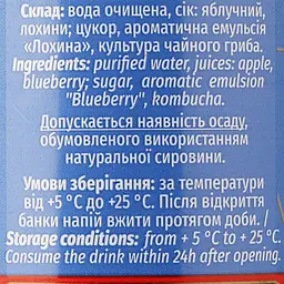 Напій Mikki Brew Kombucha Blueberry 0.33 л - мініатюра 3