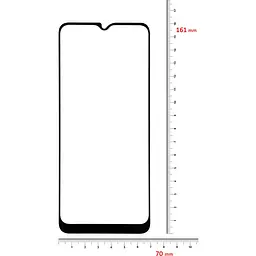 Захисне скло BeCover Premium для Samsung Galaxy A02s SM-A025 Black (705596) - мініатюра 2