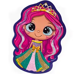 Набір для творчості Vladi Toys Glitter Art Казкові принцеси укр. мова (VT4501-10) - мініатюра 5