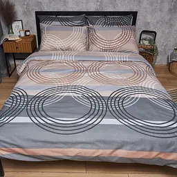 Комплект постільної білизни Moon&Star Микросатин Premium Free Spirit Полуторний 143х210 наволочки 2х40х60 - мініатюра 4