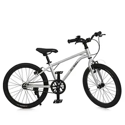 Велосипед дитячий LIGHTY MB 20LIGHTY SILVER, колеса 20 дюймів