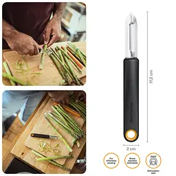 Овочечистка з фіксованим лезом Fiskars Functional Form (1079907) - мініатюра 2