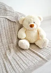 Плед Прованс Soft Коси 240х220 см лате (13907) - мініатюра 3