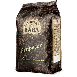 Кава в зернах Віденська кава Espresso+ зерно 500 г