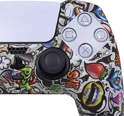 Чохол на геймпад Silicone Case для Sony DualSense Graffiti F [86756] - мініатюра 2