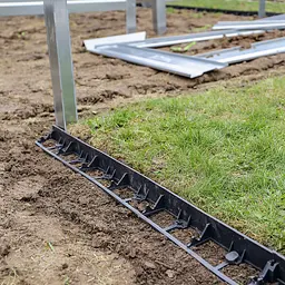 Бордюр садовий Bradas RIM-BORD 58х1000 мм, чорний (OBRB58) - мініатюра 6