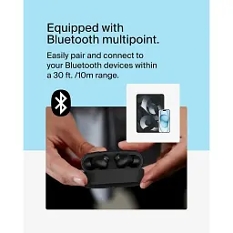 Навушники Belkin TWS Soundform Rhythm True Wireless чорні - мініатюра 5