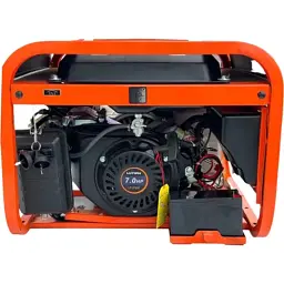 Генератор Lutian інверторний LT4500E, 3.5 kW, 220V, 50Hz, об'єм 15 л, електрозапуск (LT4500EI) - мініатюра 5