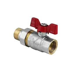 Кран кульовий з американкою Nolf 3/4" прямий №921 (NF2962)