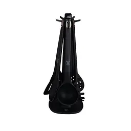 Набір кухонних інструментів 6 предметів з підставкою Black Rose Collection Berlinger Haus kuh0014057