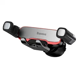 Автомобільний тримач холдер Baseus Mr Hui Gravity Car Mount SUYL-HU0S Silver - мініатюра 2