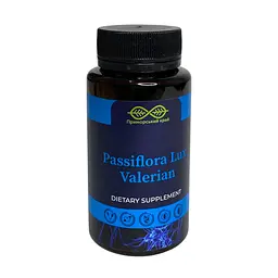 Дієтична добавка Янтра 2006 Passiflora Lux Valerian з валеріаною 60 капсул