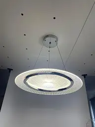 Керована світлодіодна люстра CAMELIA R 60 Вт 480x1500 мм Біла ESLLSE - мініатюра 8