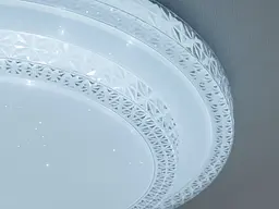 Світлодіодна стельова панель Diasha 6618/400WH біла — для рівномірного освітлення до 10 м2 - мініатюра 6