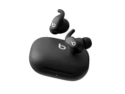 Навушники TWS Beats Power Fit — Wireless Fitness Earbuds with Secure Fit — Jet Black (ME2J4) - мініатюра 4