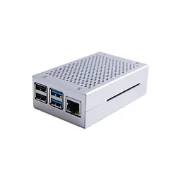 Корпус для Мікро ПК Pi HUT for Raspberry Pi 4 Alu (102500) - мініатюра 2