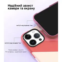 Чохол Vokamo MagSafe для iPhone 15 Plus з магнітом Pink (NVK010814) - мініатюра 5