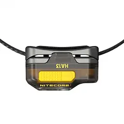 Ліхтар налобний із універсальним живленням Nitecore HA13 Black/Yellow (1088-6-1510) - мініатюра 4