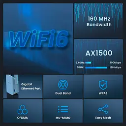 Ретранслятор Wi-Fi сигналу Tenda A23 [128314] - мініатюра 6