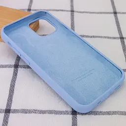 Чохол Silicone Case для Apple iPhone 15 Lilac Blue AA [92847] - мініатюра 2