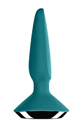 Анальна смарт-пробка Satisfyer Plug-ilicious 1,14х3 см, зелена - мініатюра 4