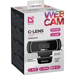 Веб-камера Defender G-lens 2597 HD720P (63197) [120235] - мініатюра 12