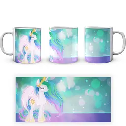 Кухоль GeekLand My little pony Мій маленький поні Селестія MLP 08 330 мл білий - мініатюра 4