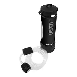 Портативна пляшка для очищення води LifeSaver Liberty Black 0.4l (99-00014021) - мініатюра 4