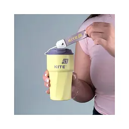 Термокружка Kite K26-1220 450 мл, жовта (K26-1220-3) - мініатюра 6