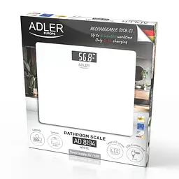 Підлогові ваги Adler AD 8194 white - мініатюра 10