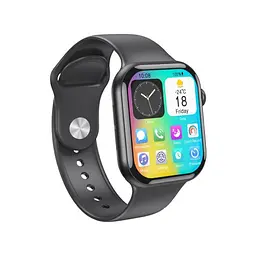 Смарт-годинник XO W10 Pro AMOLED Screen 10 Generation Wireless Charging Smart Talking Watch чорний - мініатюра 6