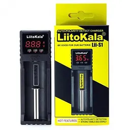 Зарядний пристрій для акумуляторів Liito Kala Lii-S1 1 канал