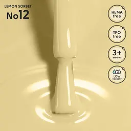 Гель-лак Shelly 12 Lemon Sorbet 12 мл - мініатюра 2