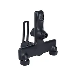 Змішувач для ванни Qtap Taurus (з душовим гарнітуром) QTTAU259BLM45662 Black Matt - мініатюра 6