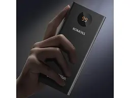 Зовнішній акумулятор (павербанк) Romoss PEA27S Pro 27000 mAh 65W Black (PEA27-282) - мініатюра 4