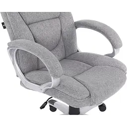 Офісне крісло GT Racer X-2852 Classic Fabric, сіре (X-2852 Classic Fabric Gray) - мініатюра 9
