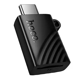 Перехідник HOCO HB53 Type-C mini TF card reader 2.0 Чорний