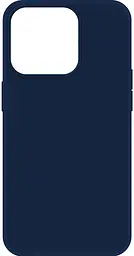 Чохол MAKE Apple iPhone 15 Pro Silicone Navy Blue - мініатюра 1