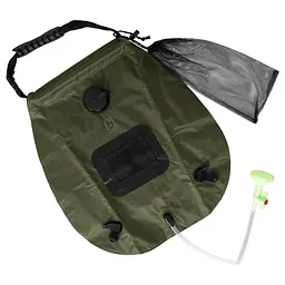 Душ портативний Bo-Camp Solar Shower Deluxe 20L Green (6603525) - мініатюра 1