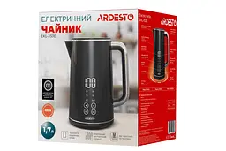 Електрочайник Ardesto Elegance Otter LED дисплей подвійні стінки 1.7 л чорний глянець (EKL-X53E) - мініатюра 3