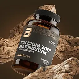 Мінерали BioTech from Organic Sources Calcium Zinc Magnesium, 90 таблеток для підтримки здоров'я кісток та м'язів - мініатюра 2