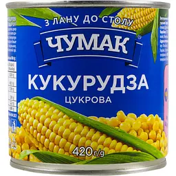 Кукурудза Чумак цукрова 420 г - мініатюра 2